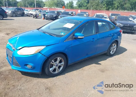 2014 Ford Focus Se z USA, uszkodzony, nr VIN 1FADP3F25EL274345
